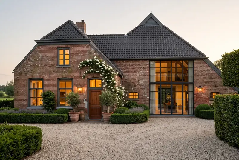 Groninger boerderij, transformatie, Groningen, na