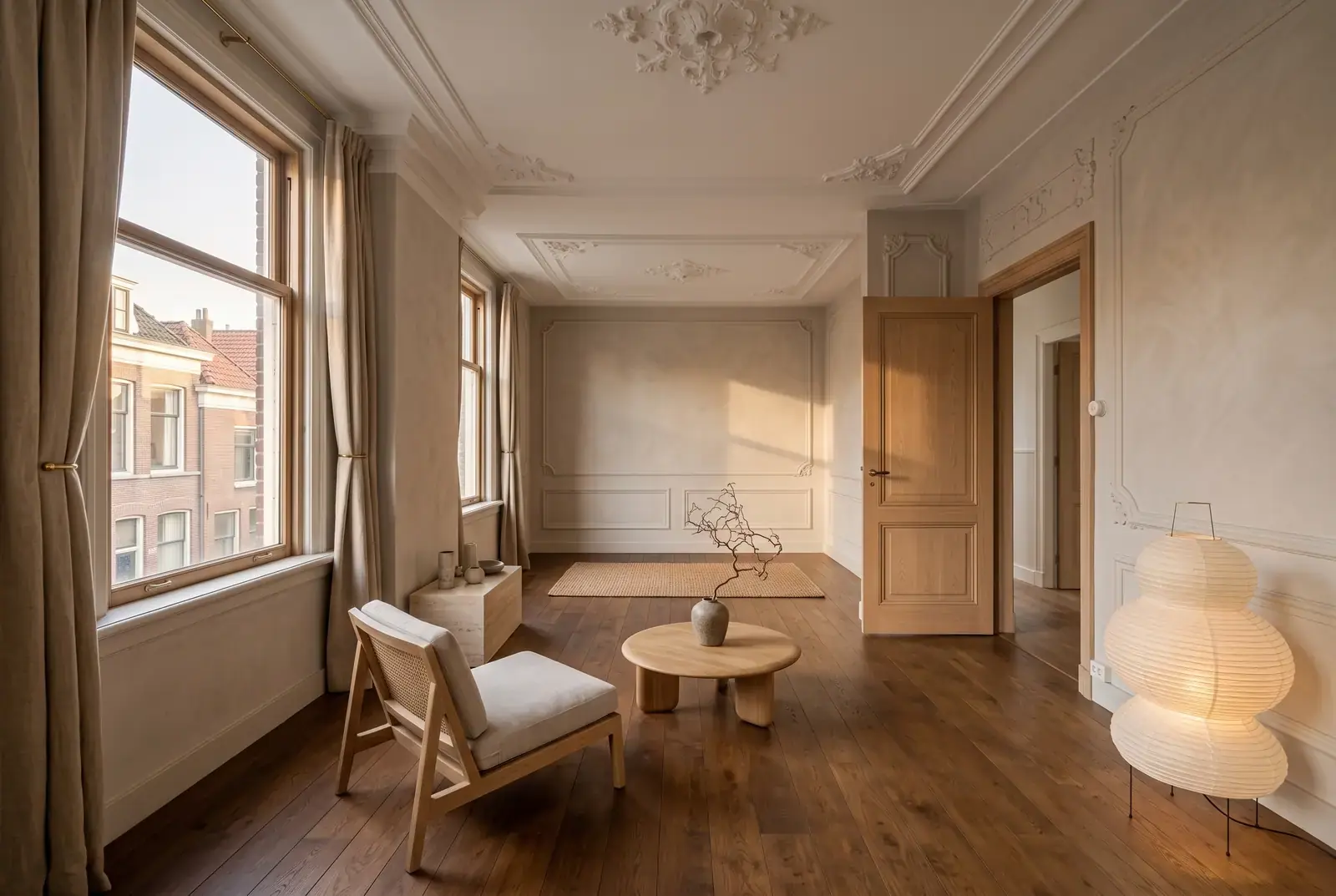 Art Nouveau apartment, restoration, Groningen