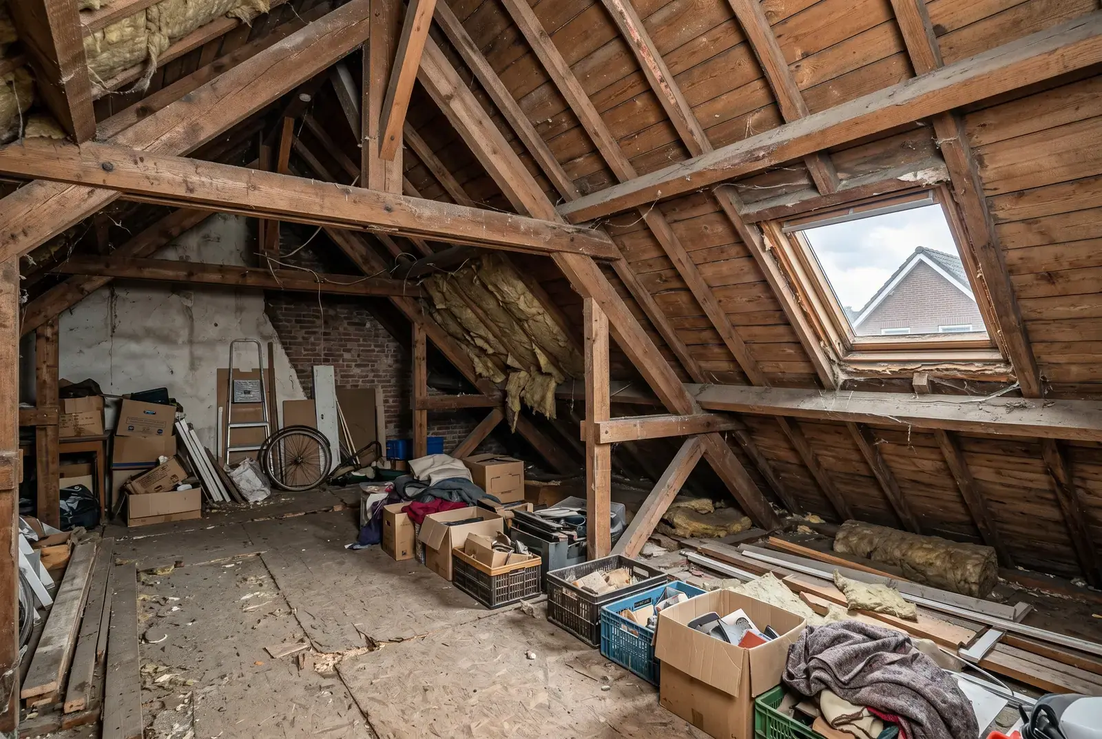 Zolder wordt slaapkamer, voor