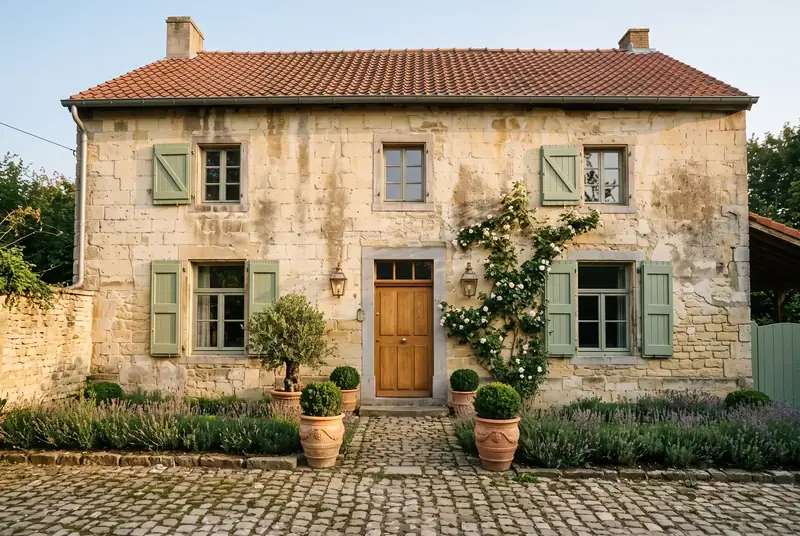 Mergelwoning, restauratie, Maastricht, na