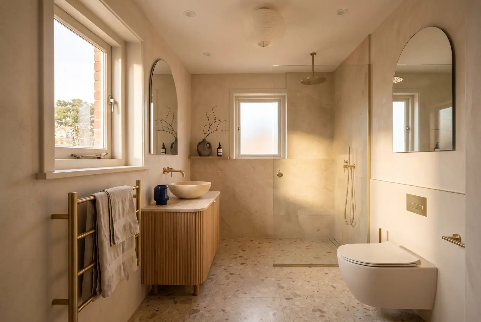 Stadswoning, badkamer, 's-Hertogenbosch