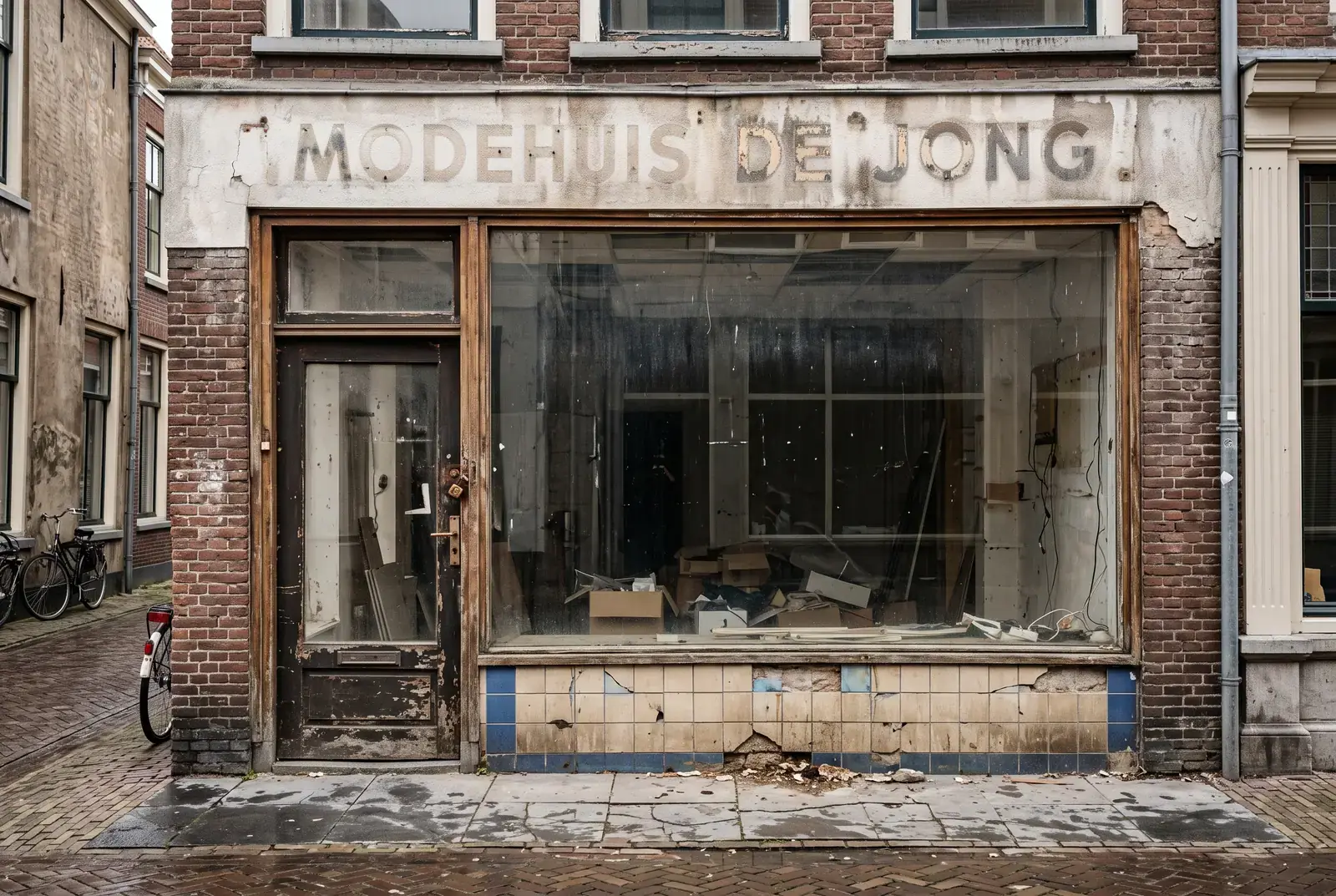 Binnenstadpand, boutique, voor