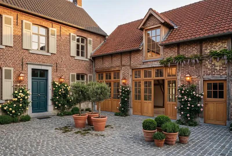 Carréboerderij, restauratie, Venlo, na