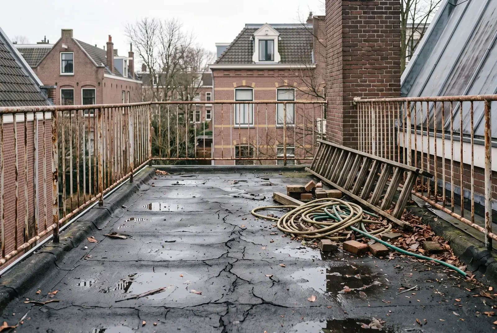 Dakterras Oud-Zuid, voor