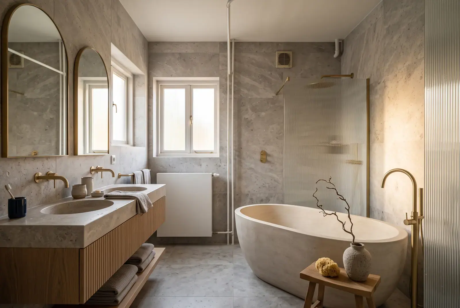 Master badkamer villa, Arnhem