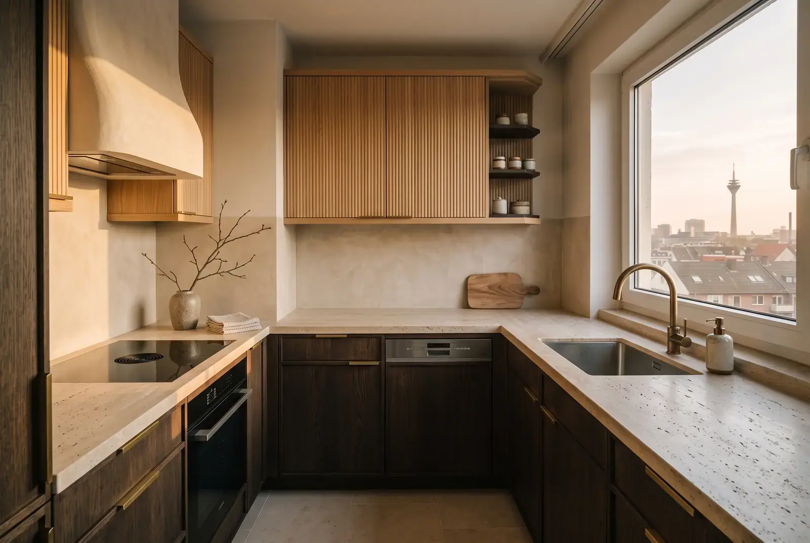 Penthouse keuken, Düsseldorf
