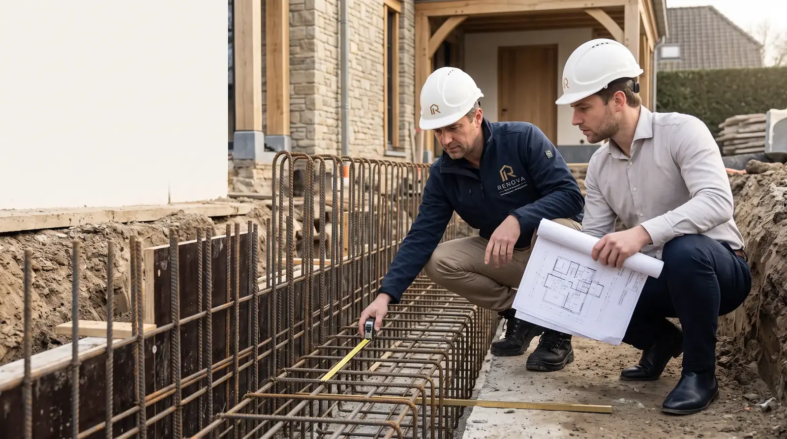 Controle van wapening met de constructeur
